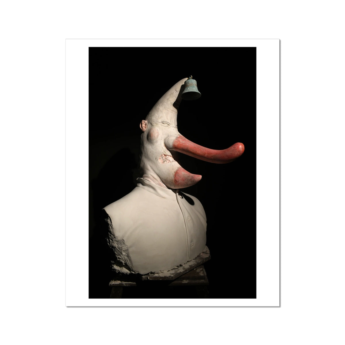 The Bell Ringer 1 sculpture art poster print 16x20 inch with white border preview