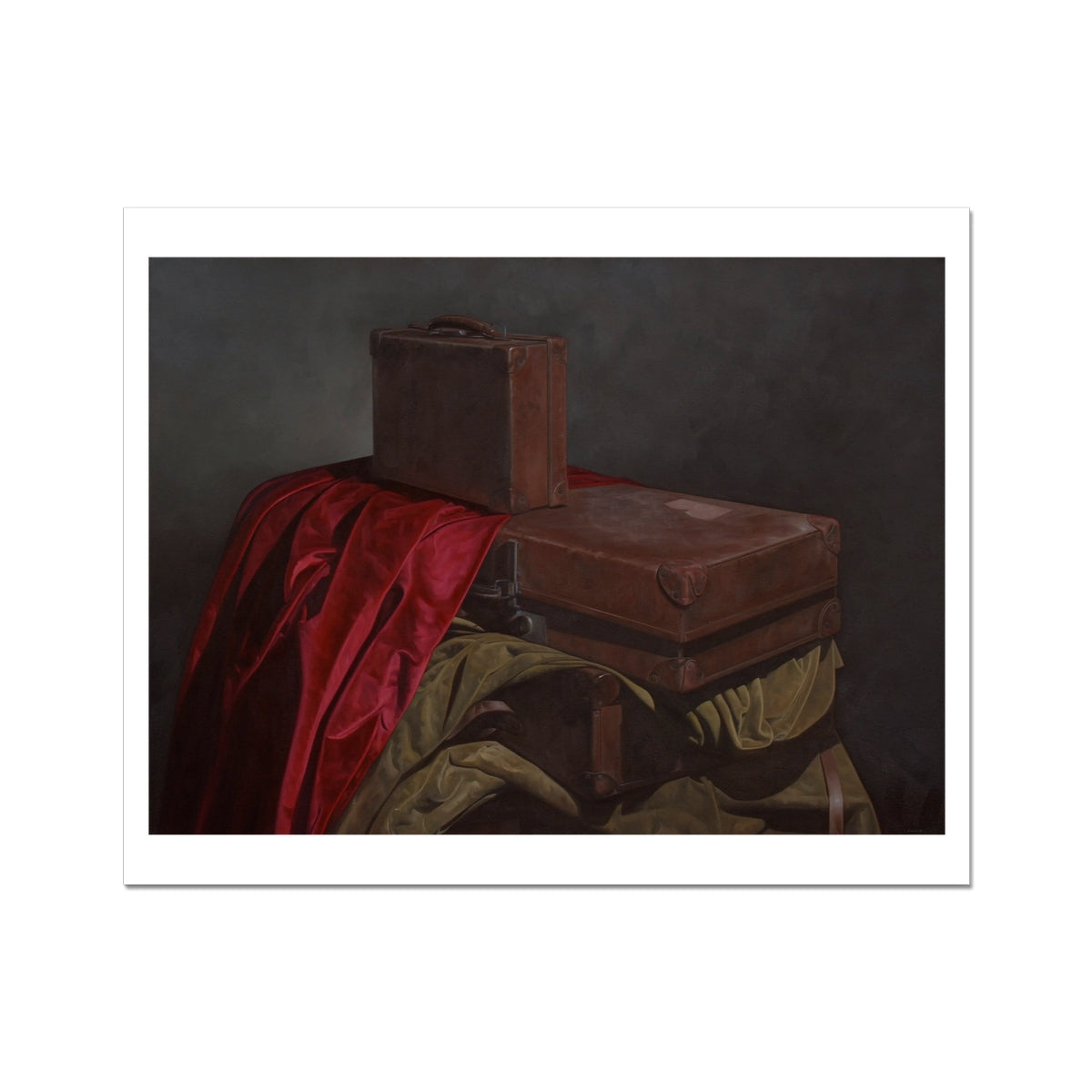 Stored - painting - art poster print 16x20 inch with white border preview