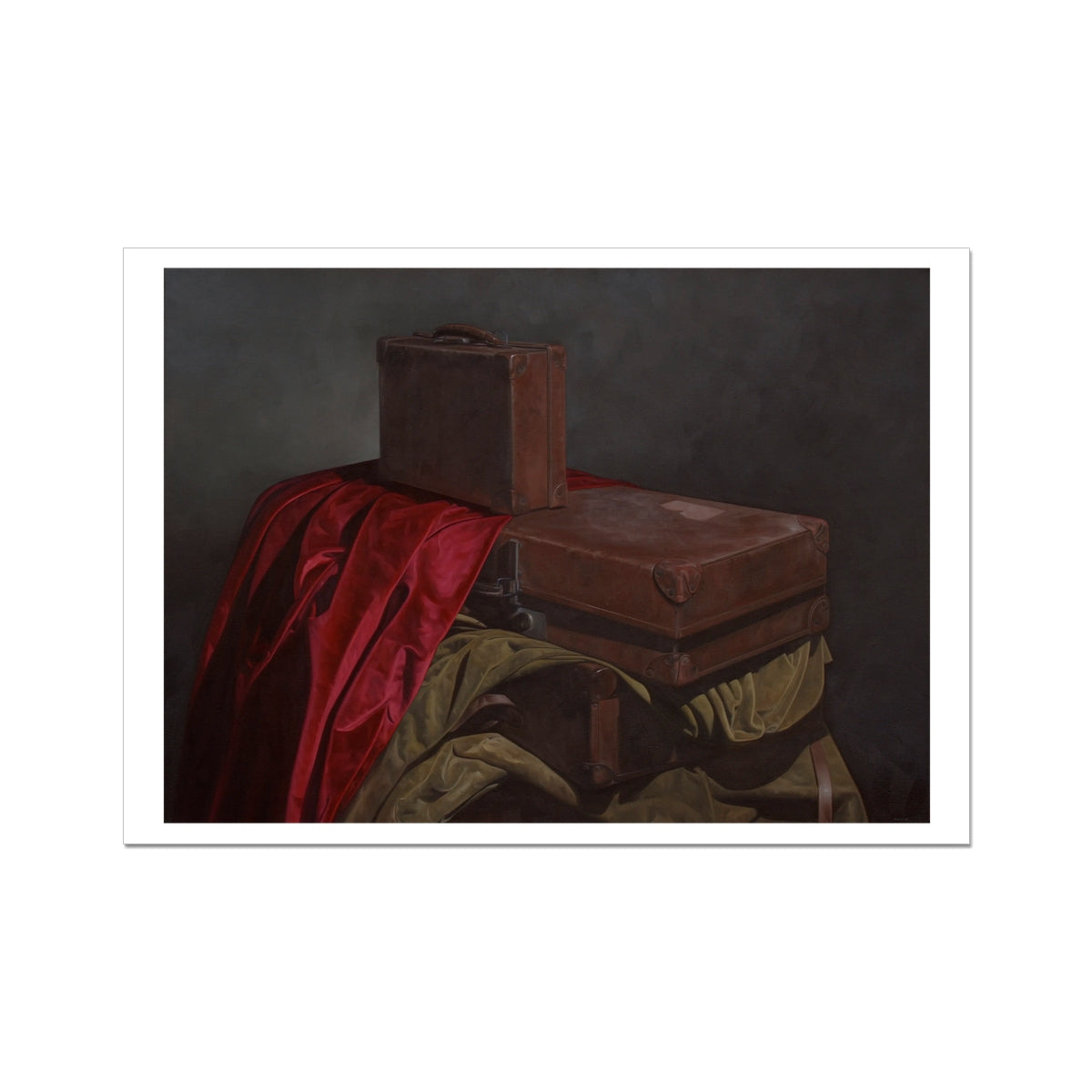 Stored - painting - art poster print 16x24 inch (A2) with white border preview