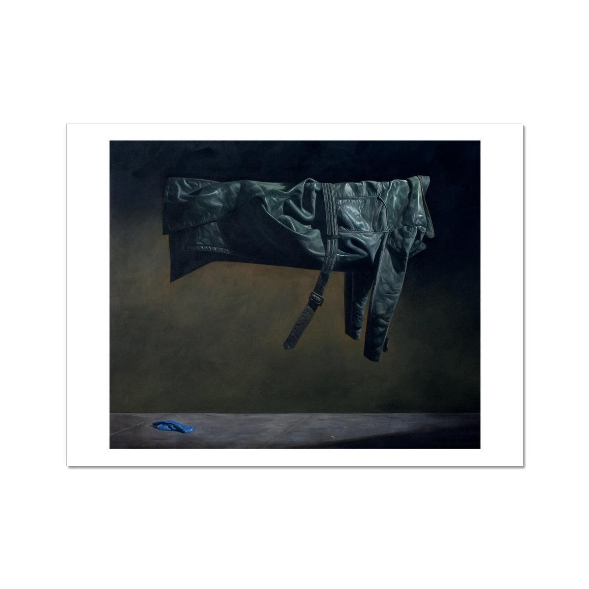 Compassion Postponed painting art poster print 12x16 inch with white border preview