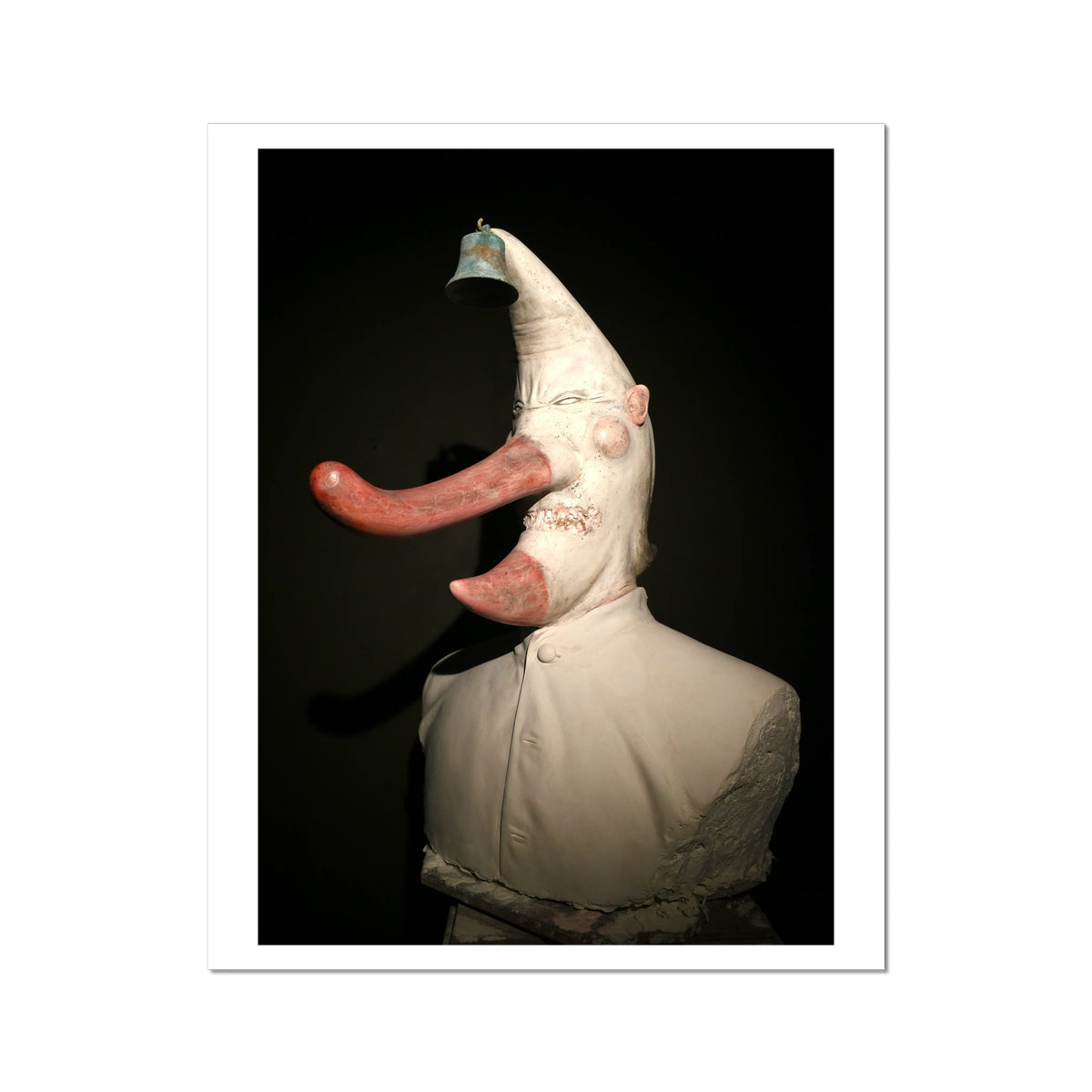 The Bell Ringer 2 sculpture art poster print 16x20 inch with white border preview