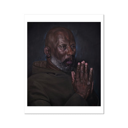 What Is It You Pray For III - painting - art poster print 16x20 inch with white border preview
