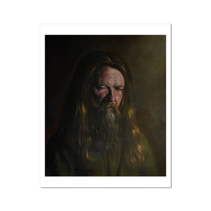 What Is It You Pray For II - painting - art poster print 16x20 inch with white border preview