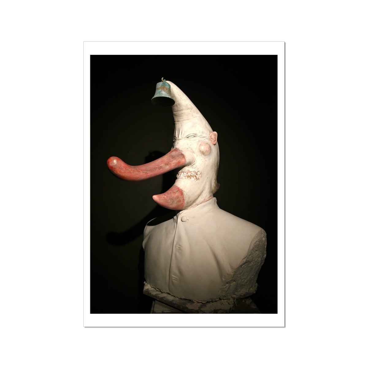The Bell Ringer 2 sculpture art poster print 16x24 inch (A2) with white border preview