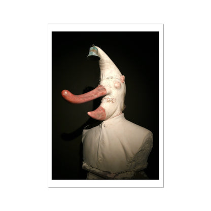 The Bell Ringer 2 sculpture art poster print 16x24 inch (A2) with white border preview