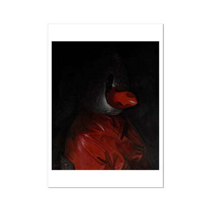 A Gentleman - painting - art poster print 16x24 inch (A2) with white border preview