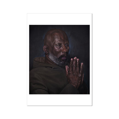 What Is It You Pray For III - painting - art poster print 16x24 inch (A2) with white border preview