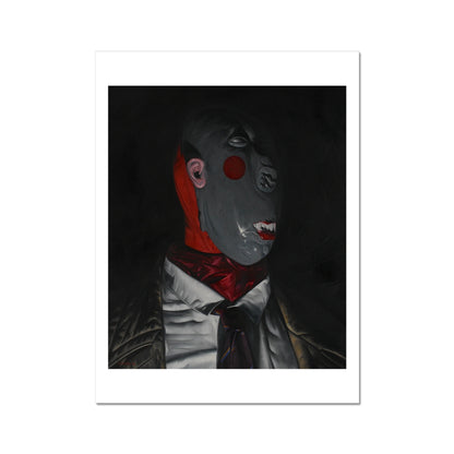The Baker - painting - art poster print 12x16 inch (A3) with white border preview