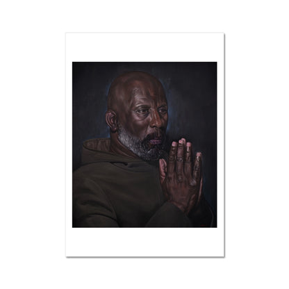 What Is It You Pray For III - painting - art poster print 8x12 inch (A4) with white border preview