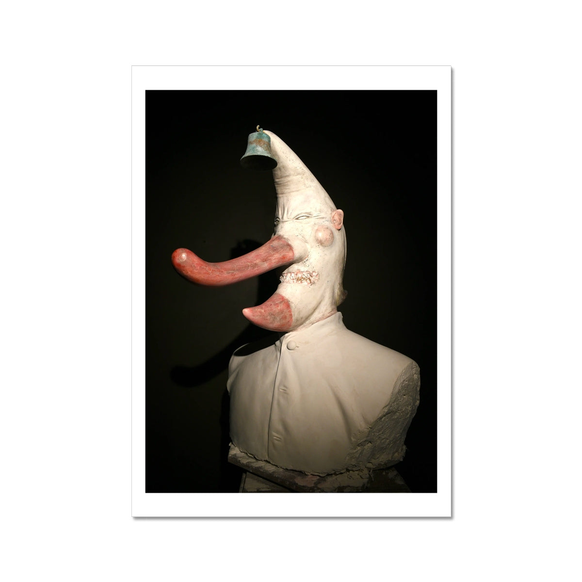 The Bell Ringer 2 sculpture art poster print 8x12 inch (A4) with white border preview