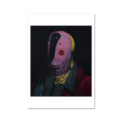 The Butcher - painting - art poster print 8x12 inch (A4) with white border preview
