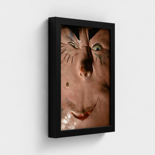 Box Frame - Two - Faced Mask - detail