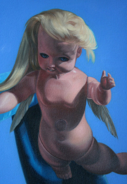 Fame - detail - painting art poster print by Nicholas C Williams