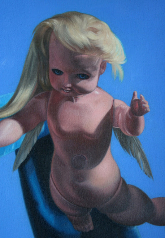 Fame - detail - painting art poster print by Nicholas C Williams