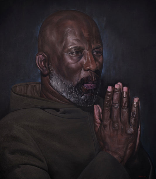 What Is It You Pray For III - painting by Nicholas C Williams 