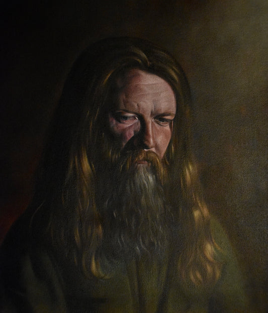 What Is It You Pray For II - painting by Nicholas C Williams 