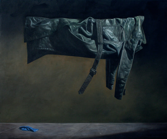 Compassion Postponed painting art poster print by Nicholas C Williams